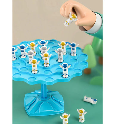 Fun Frog Balance Tree Children Montessori Math Toys Balancing Board Game Parent-Child Interaction Tabletop Balance Game Toy Gift