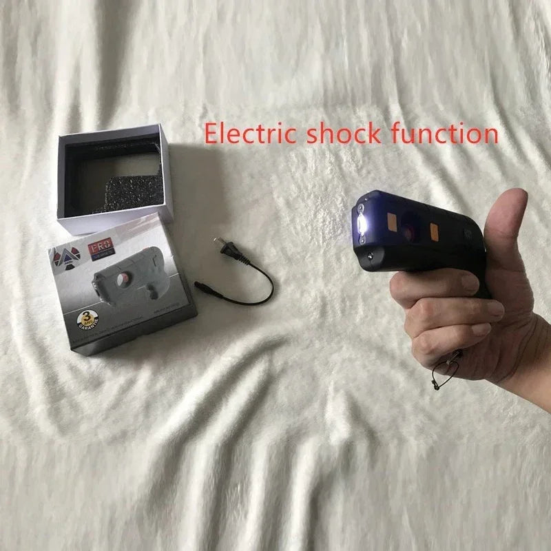 Women's Personal Safety LED Flashlight, Black, Suitable for Travel and Outdoor Activities