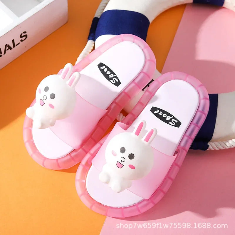 Glow-in-the-Dark Cartoon Slippers