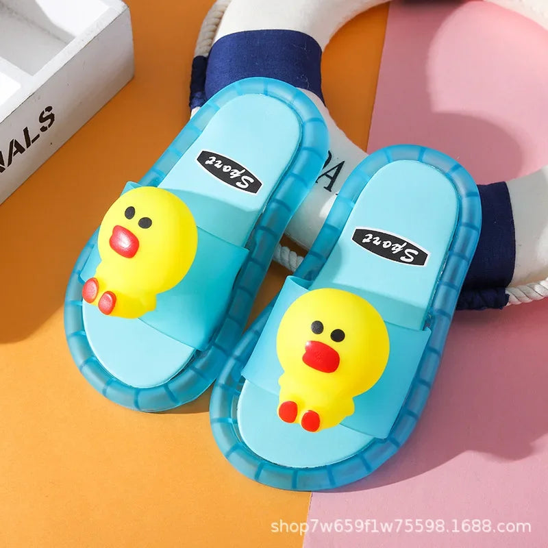 Glow-in-the-Dark Cartoon Slippers